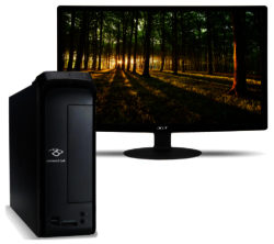 Packard Bell iMedia S 2984 Desktop PC with S240HLBID Full HD 24